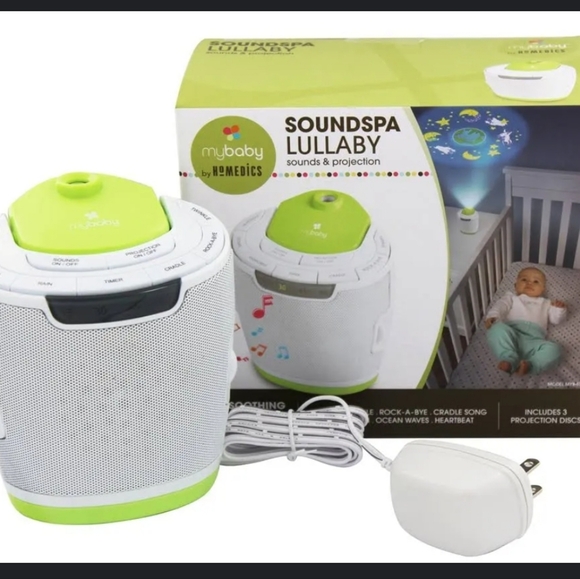 My Baby By Homedics Soundspa Lullaby Sounds And Projector - Picture 1 of 5